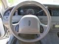 2000 Lincoln Town Car Medium Parchment Interior Steering Wheel Photo