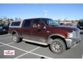 2005 Dark Copper Metallic Ford F250 Super Duty King Ranch FX4 Crew Cab 4x4  photo #1