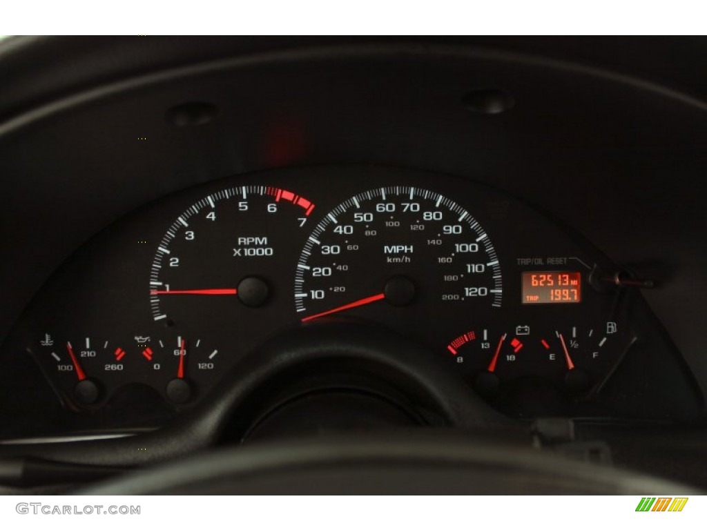 2002 Chevrolet Camaro Coupe Gauges Photo #55945531