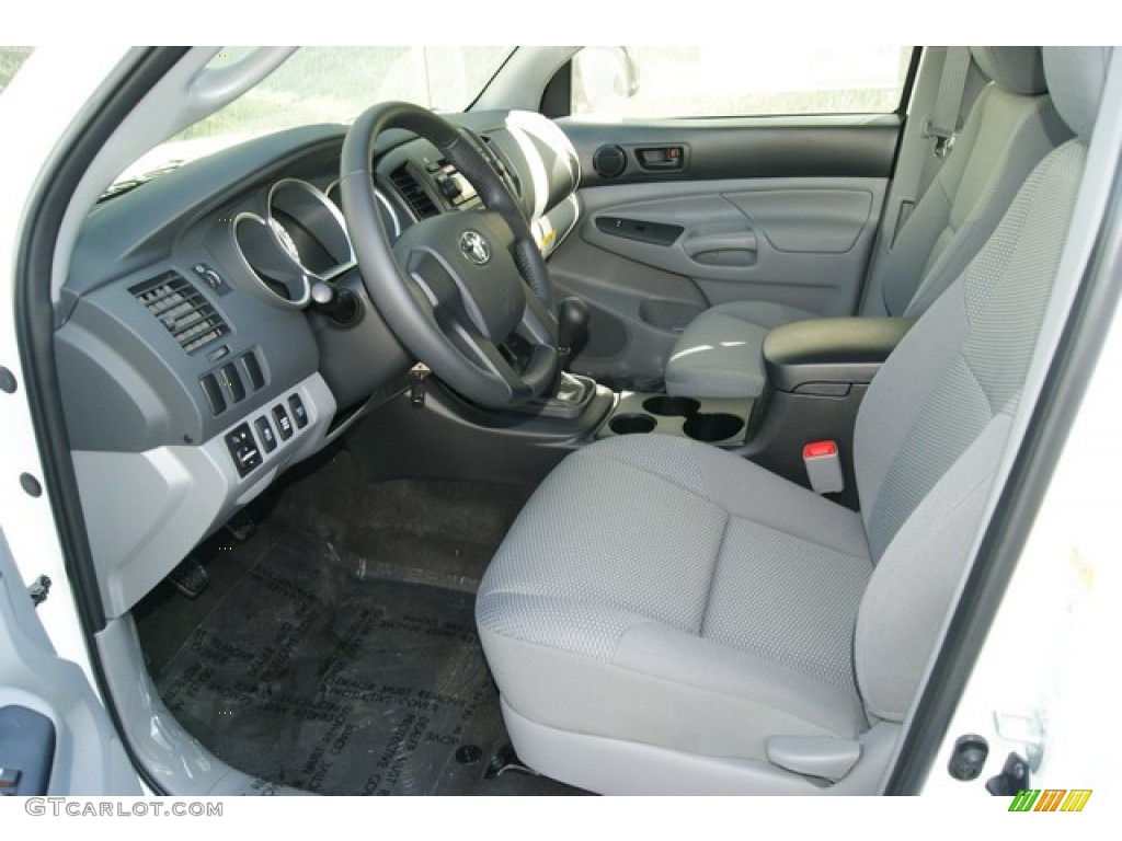 Graphite Interior 2012 Toyota Tacoma Access Cab 4x4 Photo #55945963
