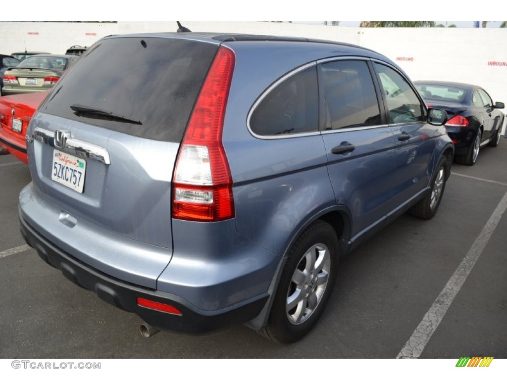 2007 CR-V EX - Glacier Blue Metallic / Gray photo #6
