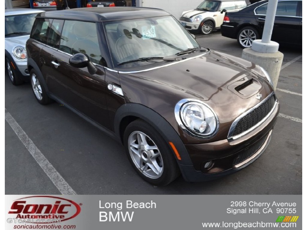 2009 Cooper S Clubman - Hot Chocolate / Lounge Hot Chocolate Leather photo #1