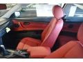 Coral Red/Black Interior Photo for 2012 BMW 3 Series #55946656
