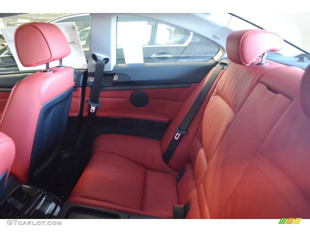 Coral Red/Black Interior 2012 BMW 3 Series 328i Coupe Photo #55946668