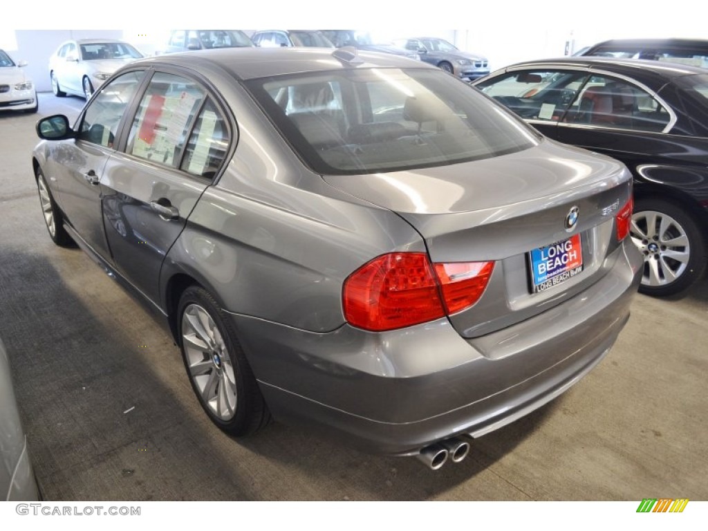 2011 3 Series 328i Sedan - Space Gray Metallic / Black Dakota Leather photo #4