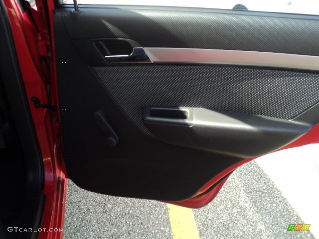 2010 Aveo LT Sedan - Victory Red / Charcoal photo #10