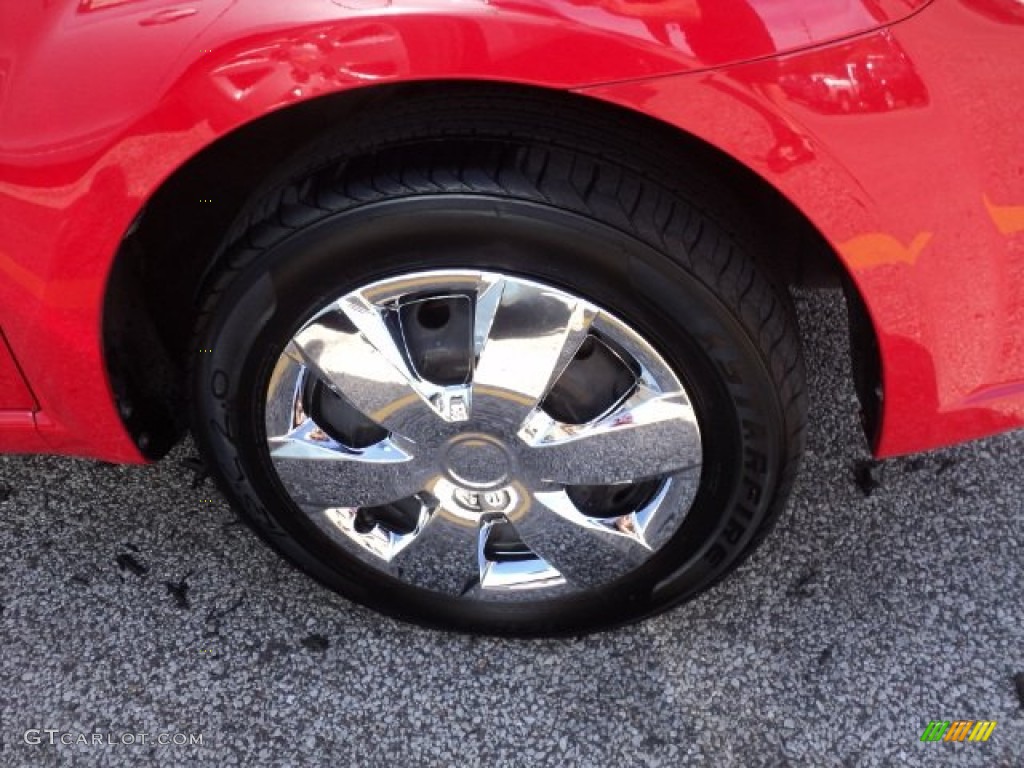 2010 Aveo LT Sedan - Victory Red / Charcoal photo #17