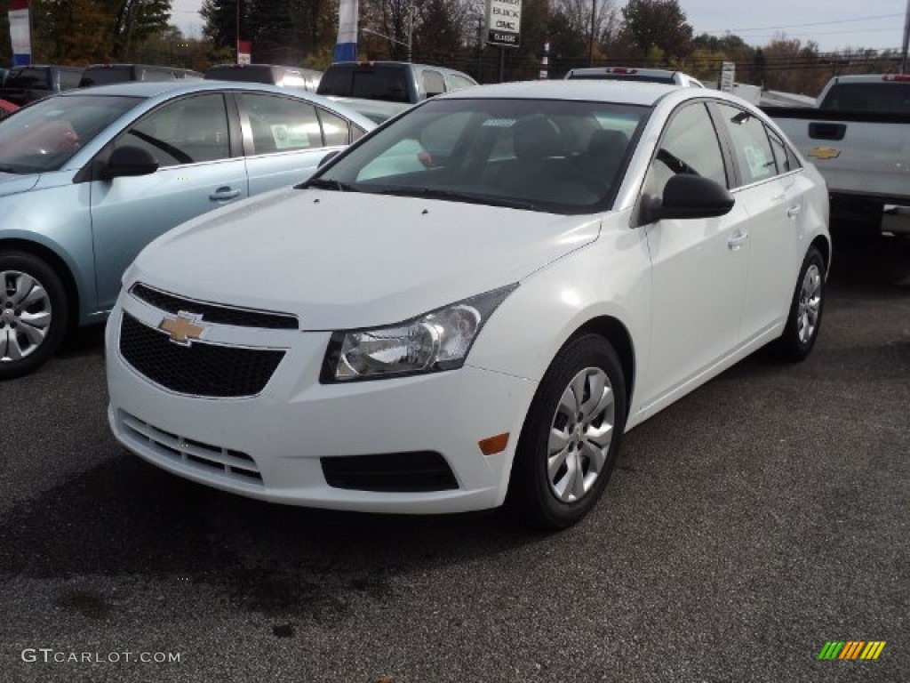 2012 Cruze LS - Summit White / Jet Black/Medium Titanium photo #1