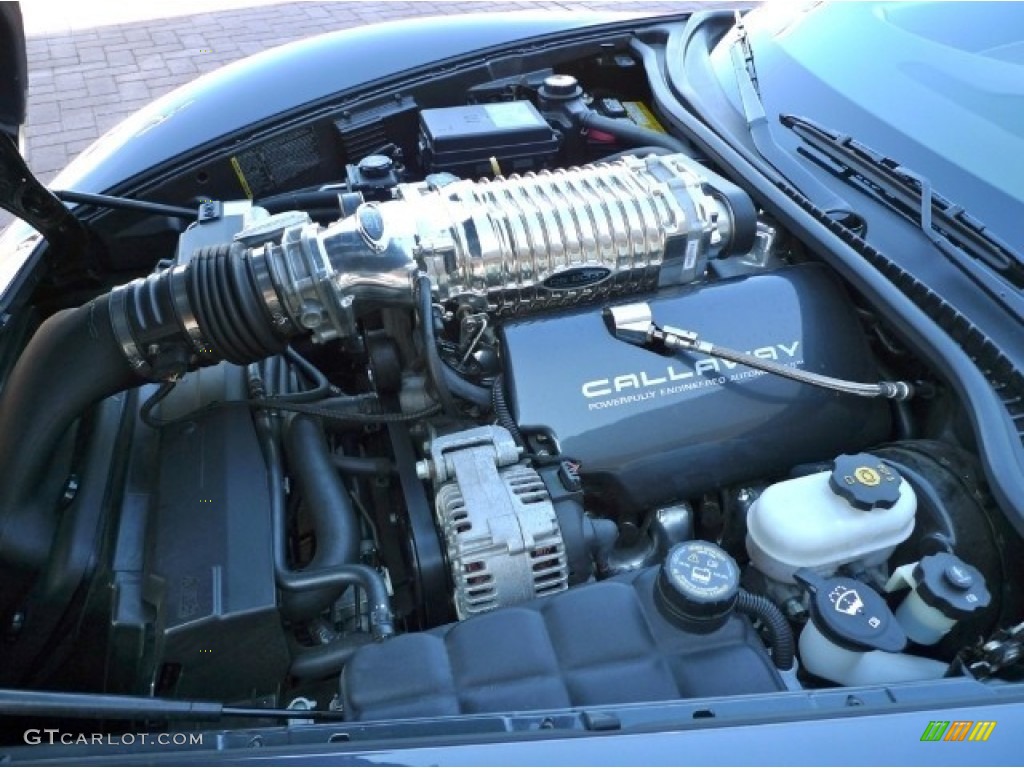 2010 Chevrolet Corvette Callaway Grand Sport Convertible 6.2 Liter Callaway Supercharged OHV 16-Valve V8 Engine Photo #55949593