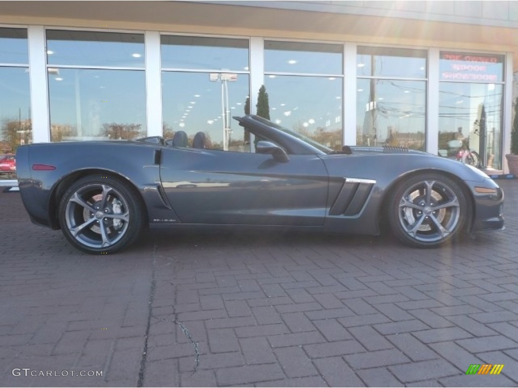 Cyber Gray Metallic 2010 Chevrolet Corvette Callaway Grand Sport Convertible Exterior Photo #55949644