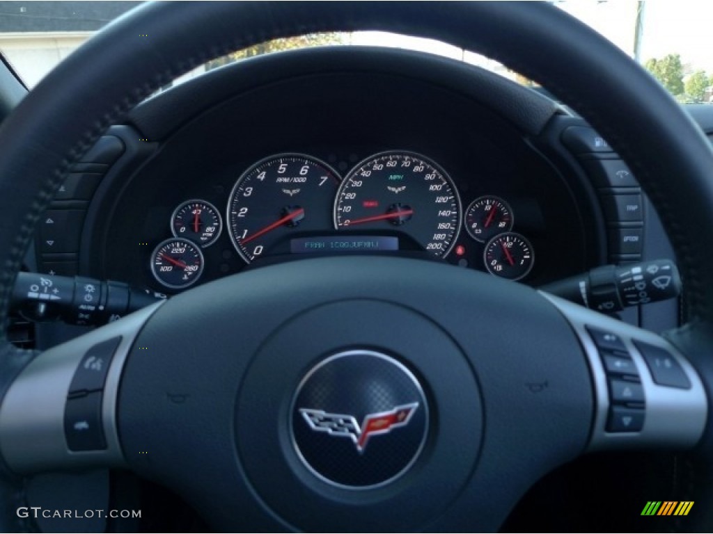 2010 Chevrolet Corvette Callaway Grand Sport Convertible Gauges Photo #55949740