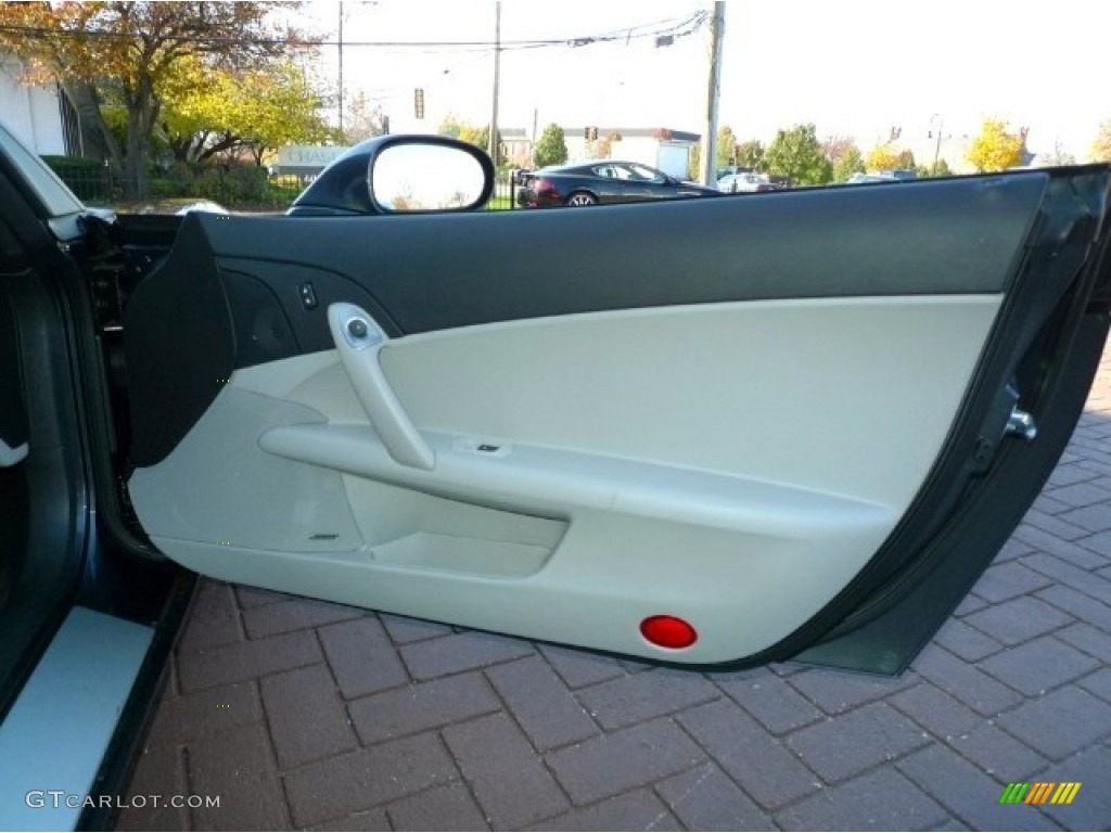 2010 Chevrolet Corvette Callaway Grand Sport Convertible Titanium Gray Door Panel Photo #55949815