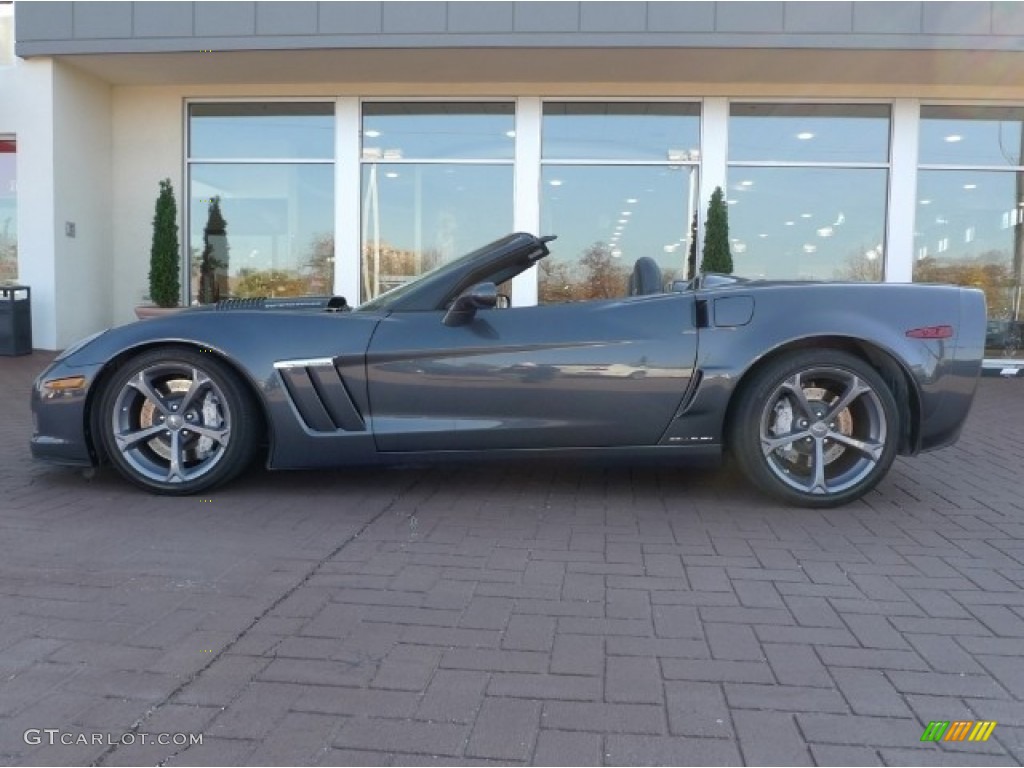 Cyber Gray Metallic 2010 Chevrolet Corvette Callaway Grand Sport Convertible Exterior Photo #55949886