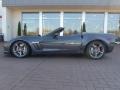 Cyber Gray Metallic 2010 Chevrolet Corvette Callaway Grand Sport Convertible Exterior