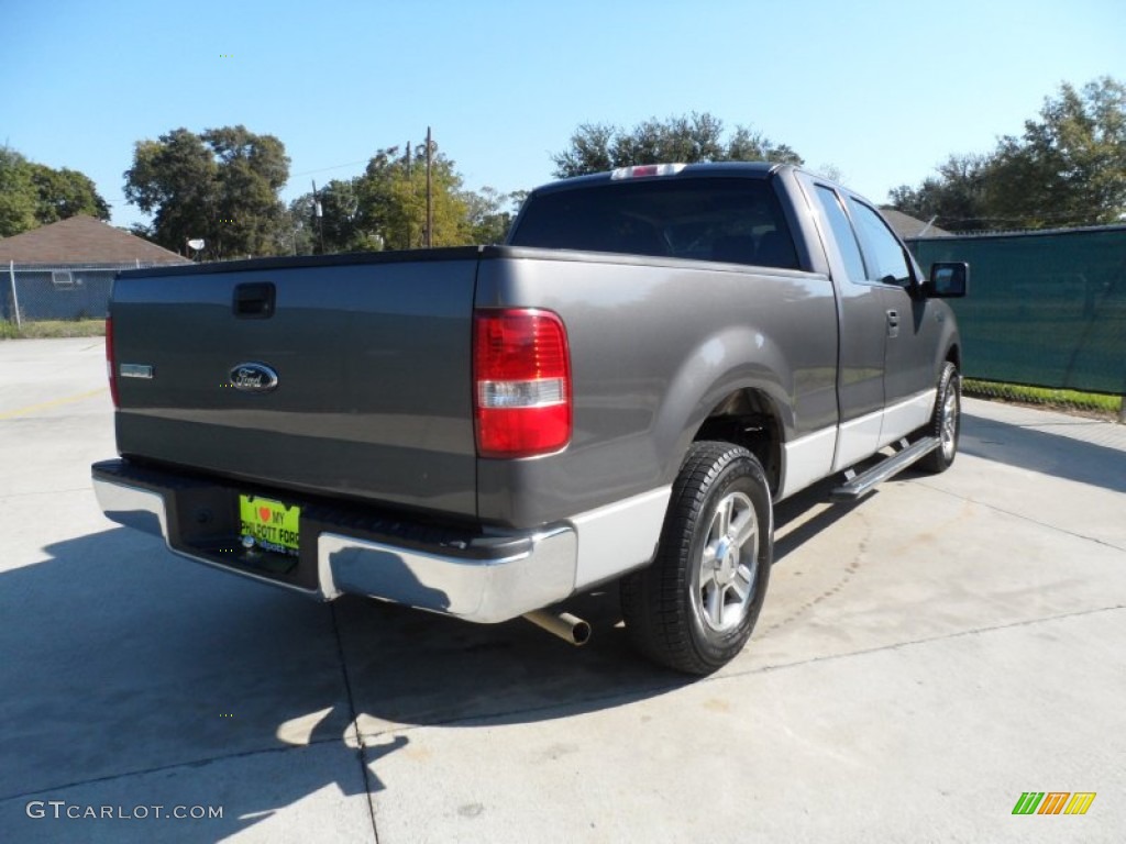 2006 F150 XLT SuperCab - Dark Shadow Grey Metallic / Medium/Dark Flint photo #3