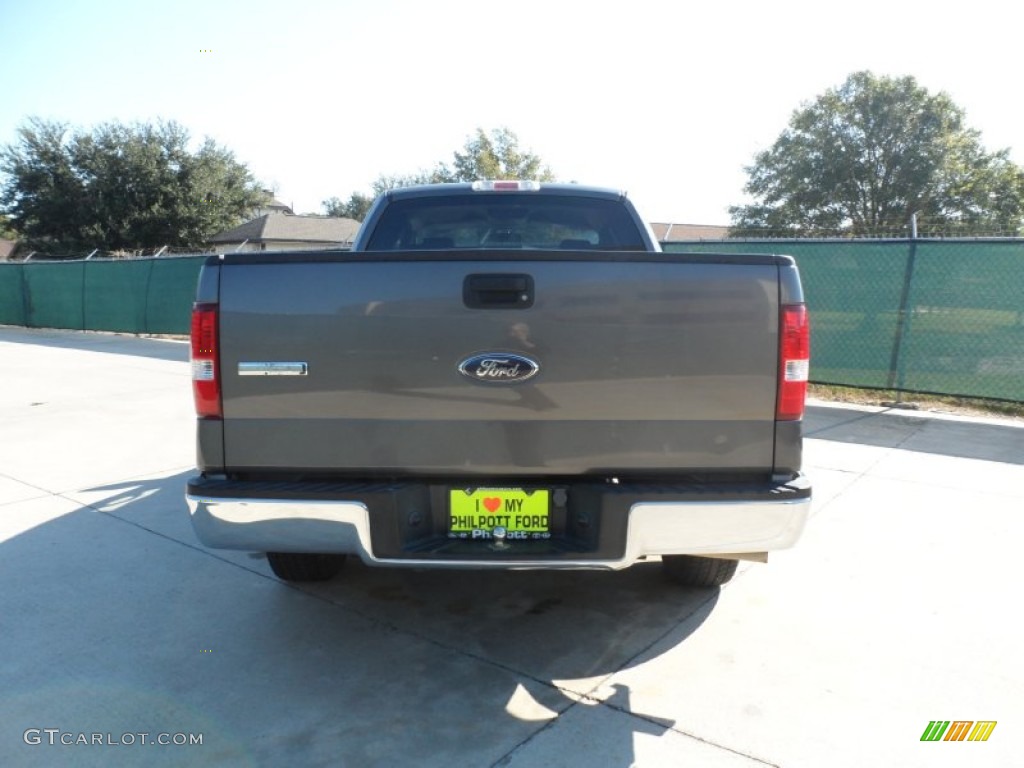 2006 F150 XLT SuperCab - Dark Shadow Grey Metallic / Medium/Dark Flint photo #4