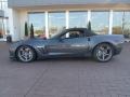 Cyber Gray Metallic 2010 Chevrolet Corvette Callaway Grand Sport Convertible Exterior