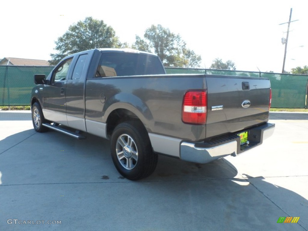 2006 F150 XLT SuperCab - Dark Shadow Grey Metallic / Medium/Dark Flint photo #5