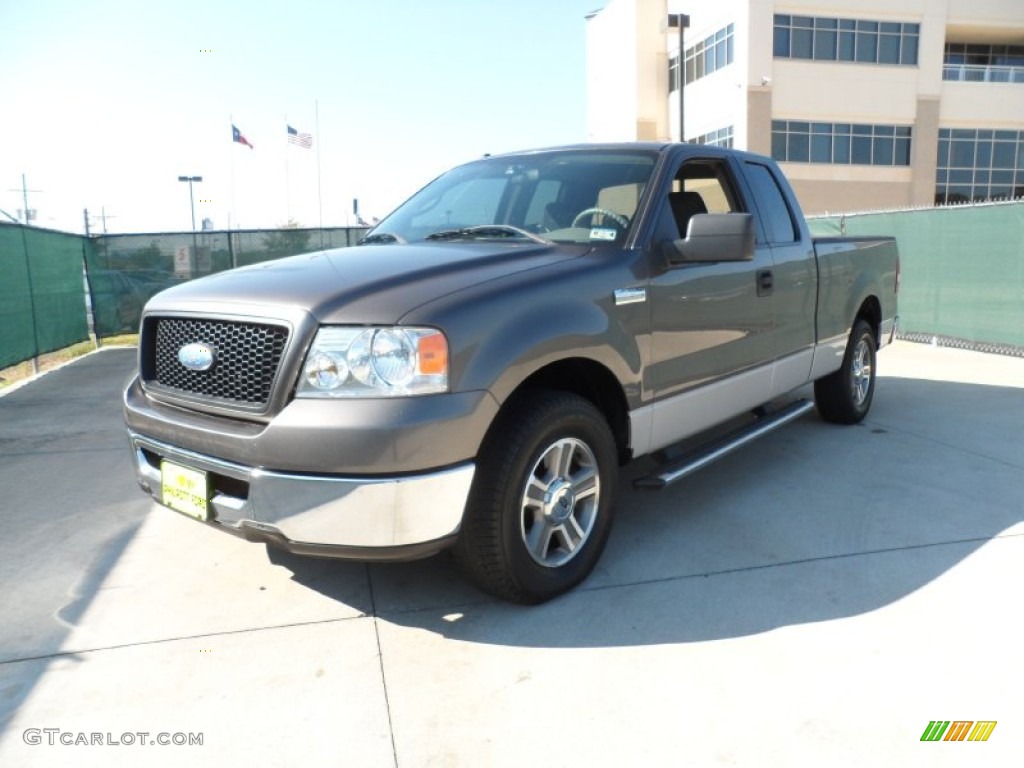 2006 F150 XLT SuperCab - Dark Shadow Grey Metallic / Medium/Dark Flint photo #7
