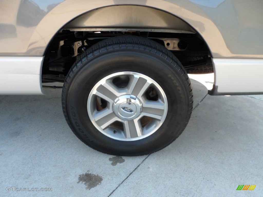 2006 F150 XLT SuperCab - Dark Shadow Grey Metallic / Medium/Dark Flint photo #14