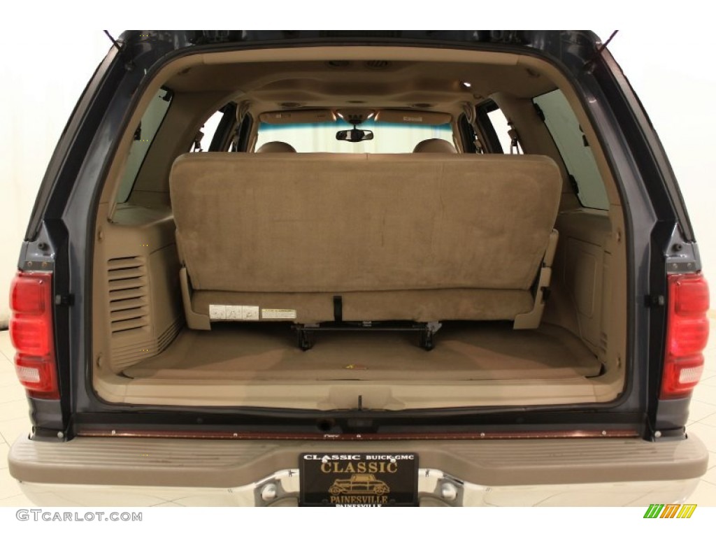 2001 Expedition Eddie Bauer 4x4 - Medium Wedgewood Blue Metallic / Medium Parchment photo #23