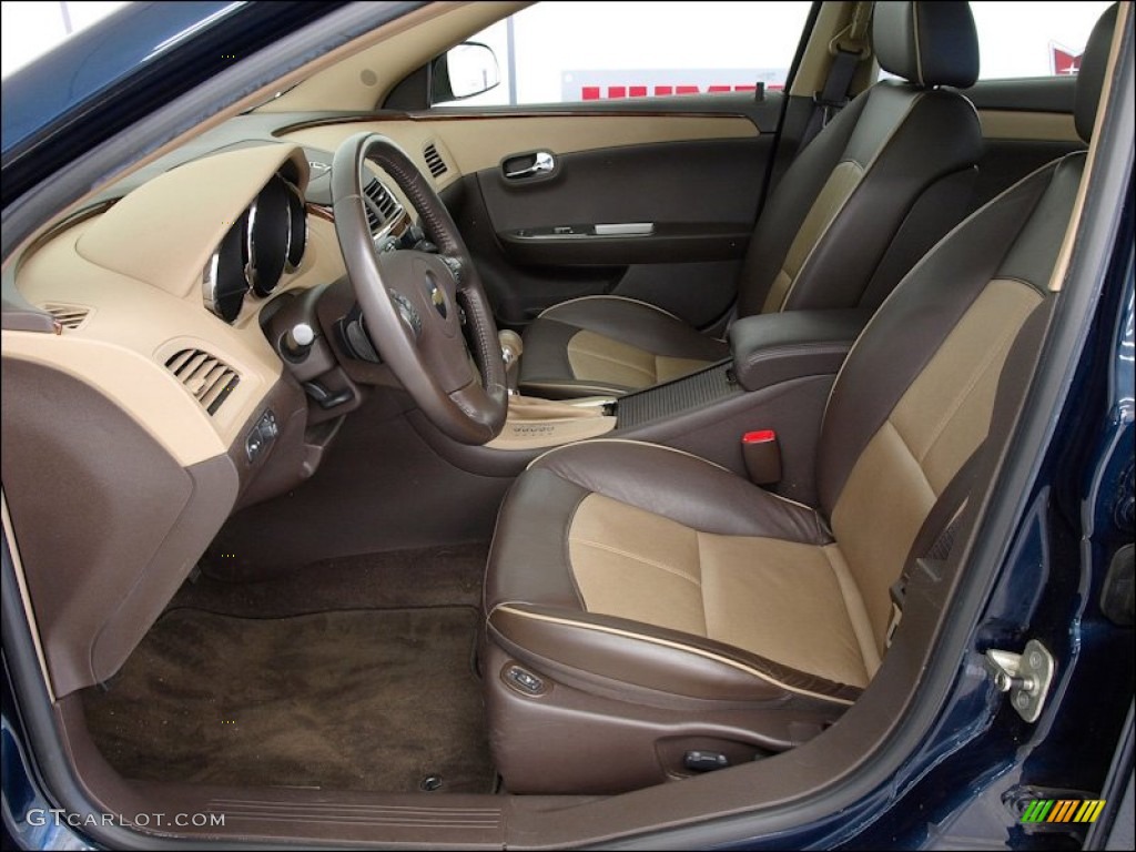 2008 Malibu LTZ Sedan - Imperial Blue Metallic / Cocoa/Cashmere Beige photo #14