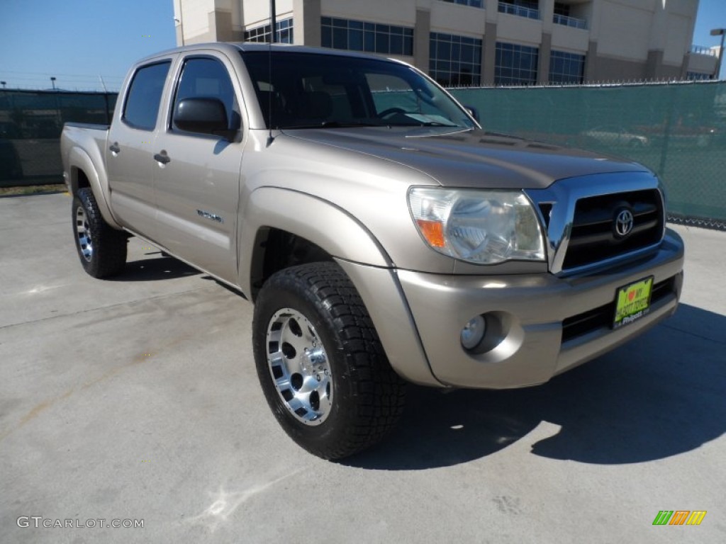 Desert Sand Mica 2005 Toyota Tacoma V6 Double Cab 4x4 Exterior Photo #55950460