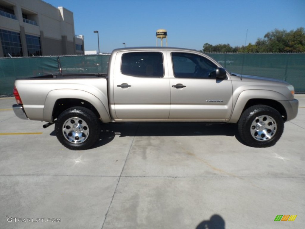 Desert Sand Mica 2005 Toyota Tacoma V6 Double Cab 4x4 Exterior Photo #55950466
