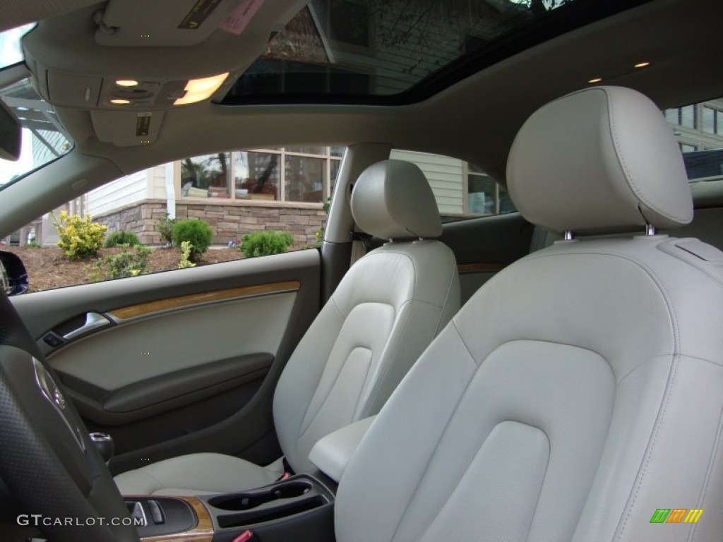 Linen Beige Interior 2010 Audi A5 2.0T quattro Coupe Photo #55950862
