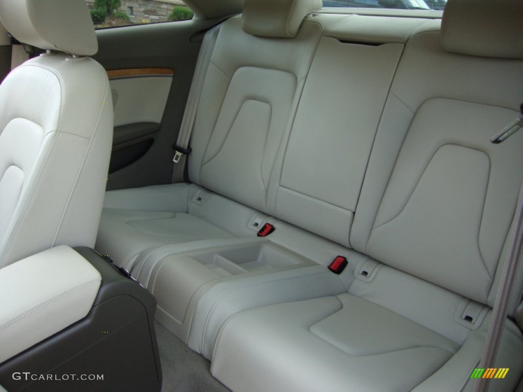 Linen Beige Interior 2010 Audi A5 2.0T quattro Coupe Photo #55950868