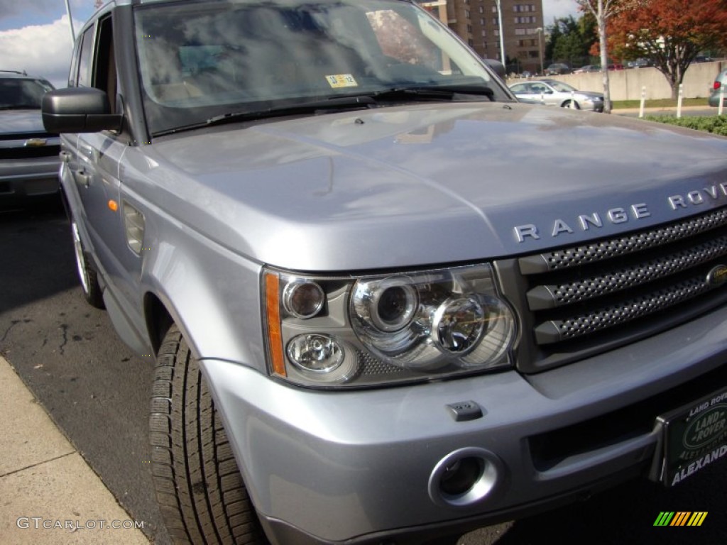 2008 Range Rover Sport HSE - Izmir Blue Metallic / Almond photo #10