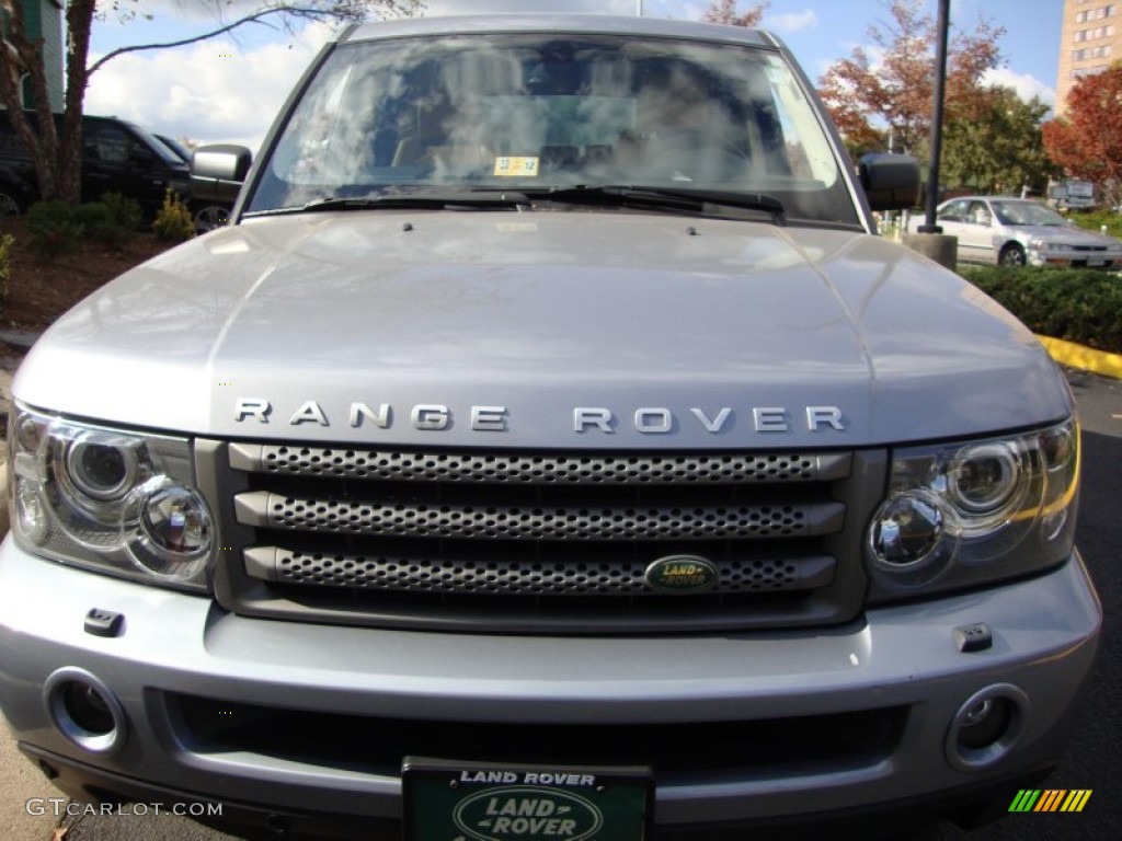 2008 Range Rover Sport HSE - Izmir Blue Metallic / Almond photo #12