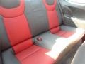 Black Leather/Red Cloth 2012 Hyundai Genesis Coupe 2.0T R-Spec Interior Color
