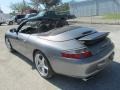 Atlas Grey Metallic 2004 Porsche 911 Carrera Cabriolet Exterior