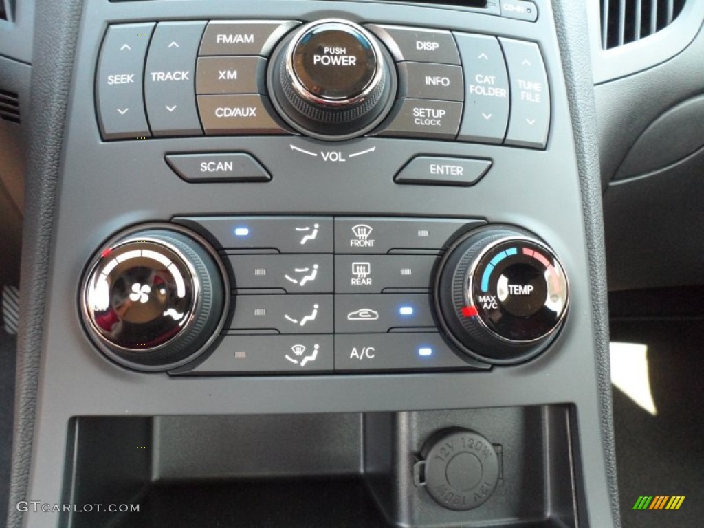 2012 Hyundai Genesis Coupe 2.0T R-Spec Controls Photo #55951870