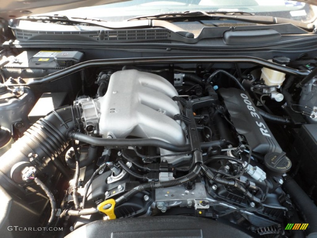 2012 Hyundai Genesis Coupe 3.8 Grand Touring 3.8 Liter DOHC 24-Valve Dual-CVVT V6 Engine Photo #55952017
