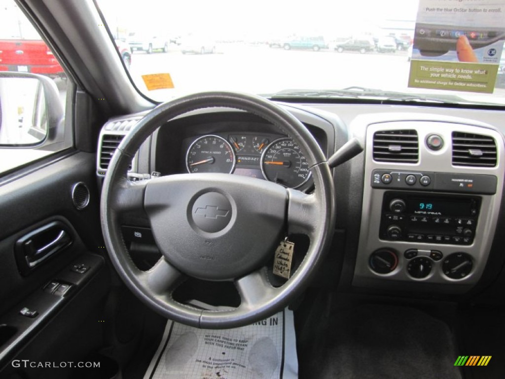 2008 Colorado LT Extended Cab 4x4 - Summit White / Ebony photo #4