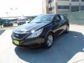 2012 Midnight Black Hyundai Sonata GLS  photo #7