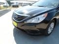 2012 Midnight Black Hyundai Sonata GLS  photo #10