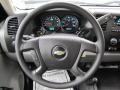 Dark Titanium 2009 Chevrolet Silverado 1500 Crew Cab 4x4 Steering Wheel