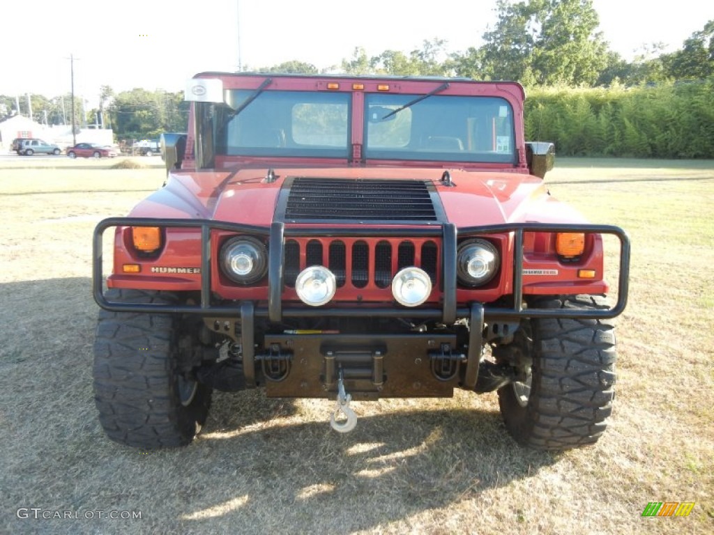 Flame Red Pearl 2006 Hummer H1 Alpha Open Top Exterior Photo #55953607