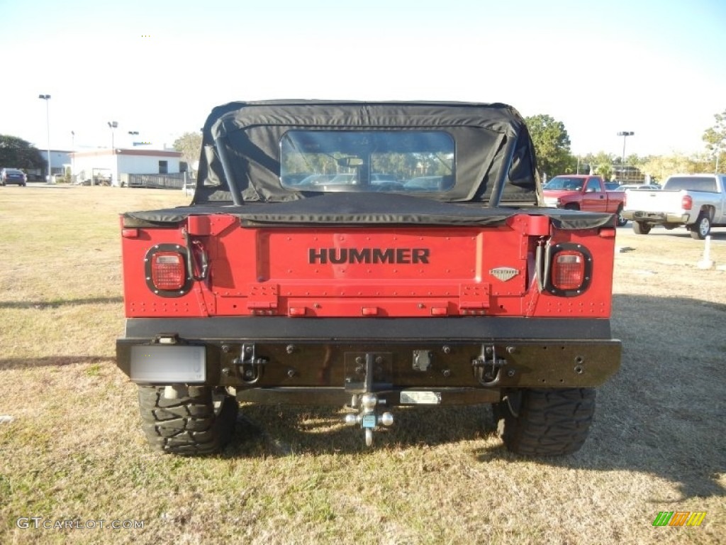 Flame Red Pearl 2006 Hummer H1 Alpha Open Top Exterior Photo #55953613