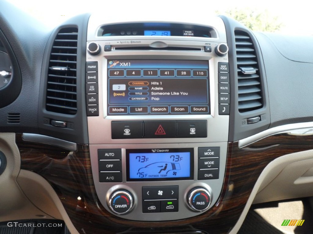 2012 Hyundai Santa Fe Limited Controls Photo #55953658