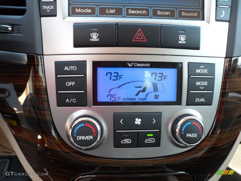 2012 Hyundai Santa Fe Limited Controls Photo #55953670