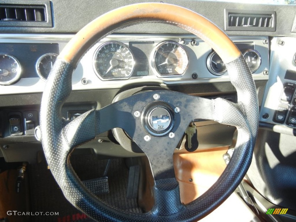 2006 Hummer H1 Alpha Open Top Ebony/Brown Steering Wheel Photo #55953724