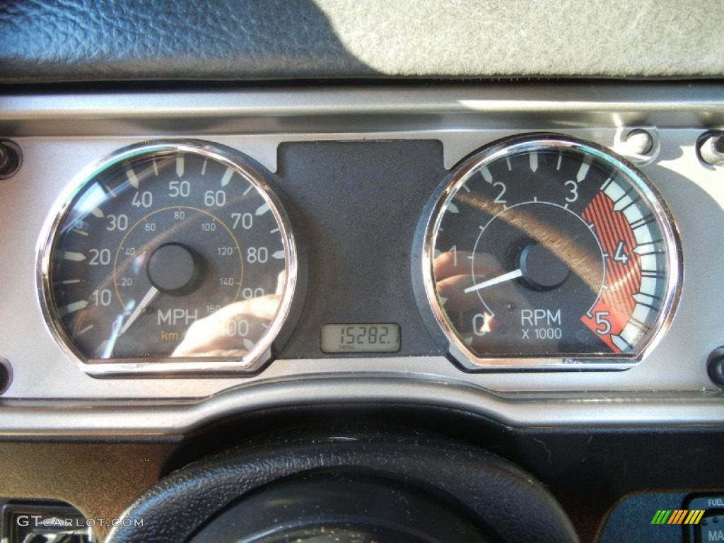 2006 Hummer H1 Alpha Open Top Gauges Photos
