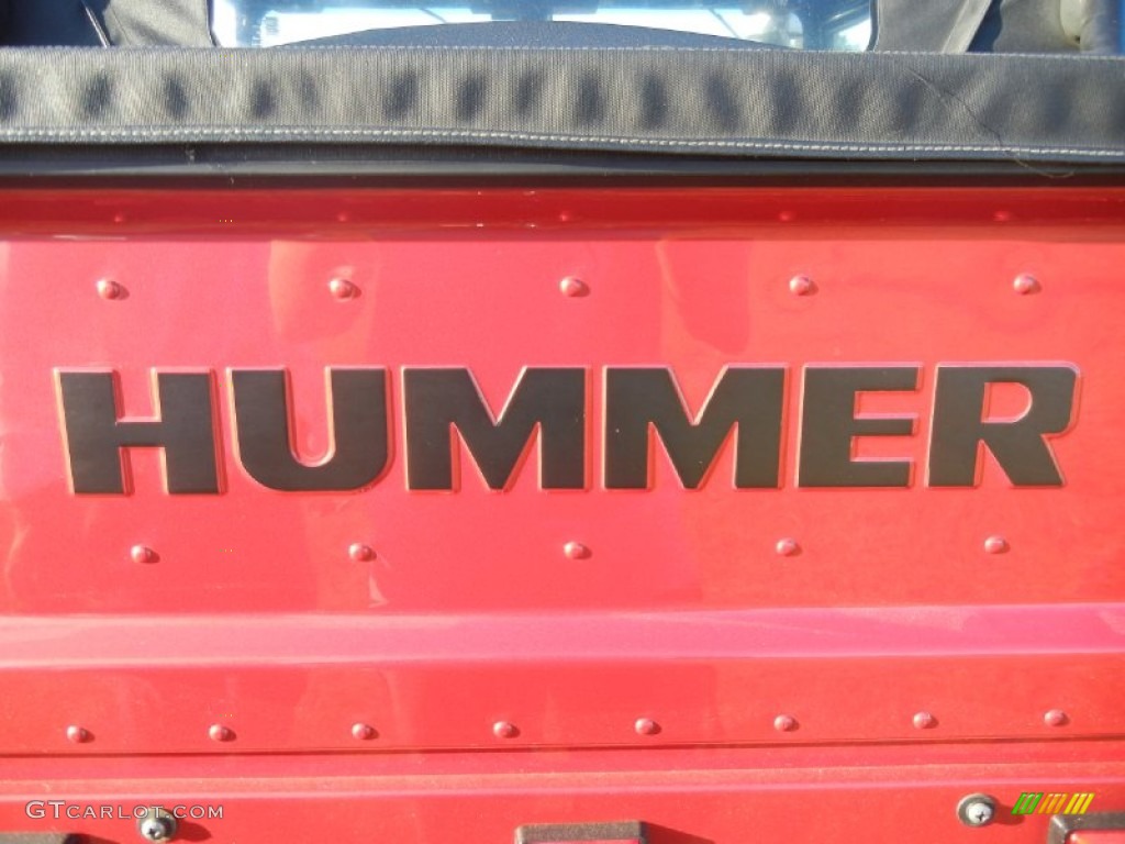 2006 Hummer H1 Alpha Open Top Marks and Logos Photo #55953832