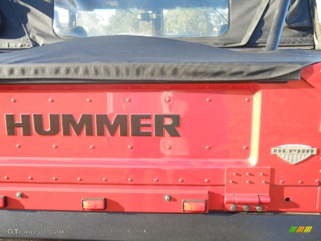 2006 Hummer H1 Alpha Open Top Marks and Logos Photo #55953838