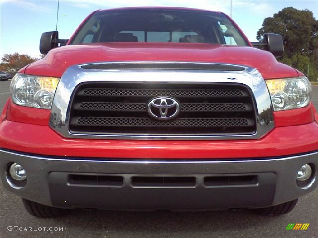 2007 Tundra SR5 TRD Double Cab - Radiant Red / Beige photo #2