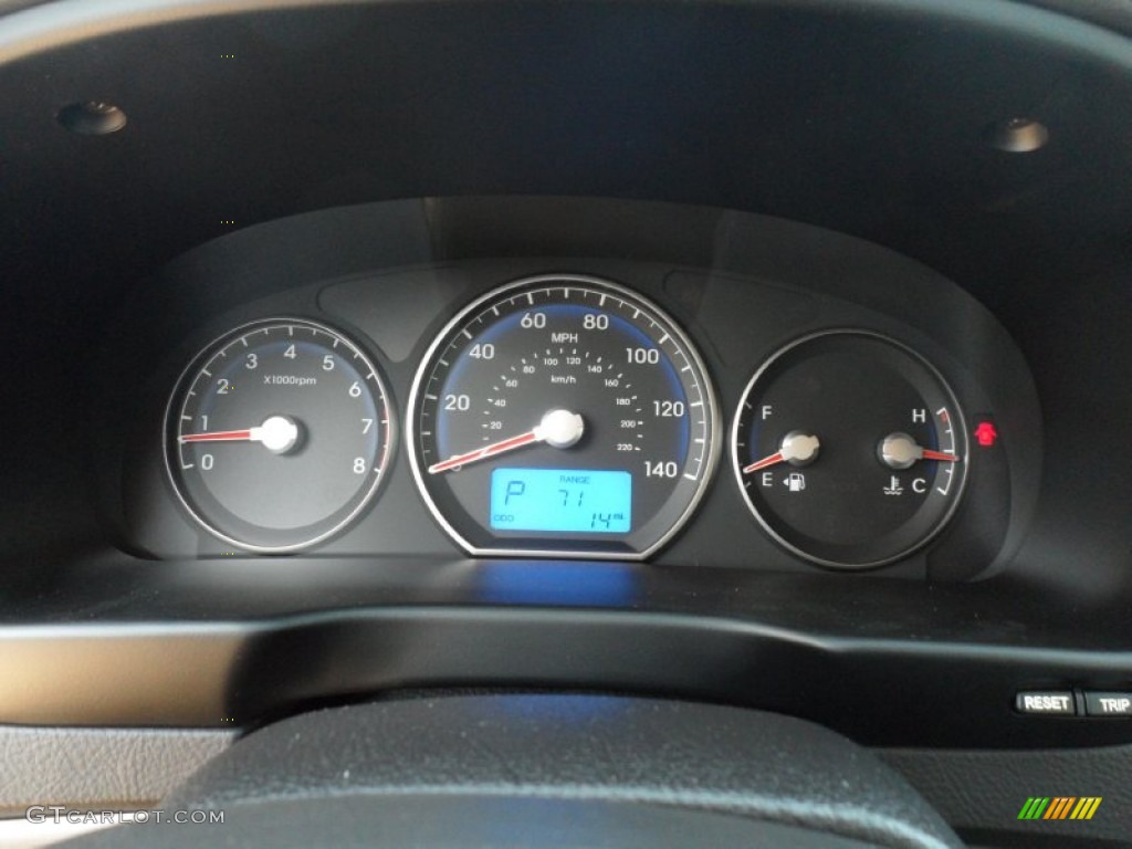 2012 Hyundai Santa Fe SE V6 Gauges Photo #55954309